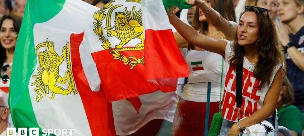 Iran v Iran in the stands as politics and football intertwine