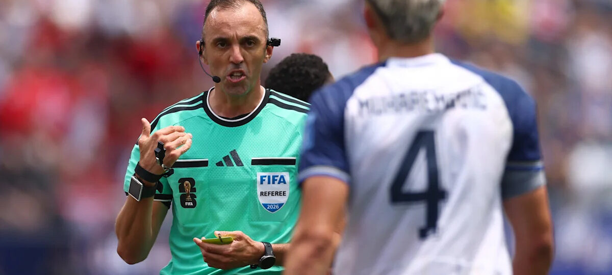 Who is the referee for Canada vs South Africa in World Cup?