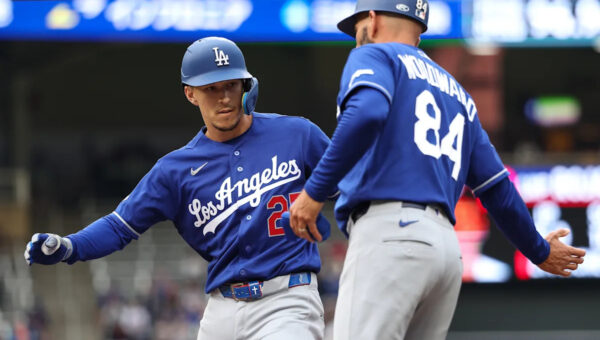 Dodgers pound out a season high-tying 17 hits in 12-3 win over Twins