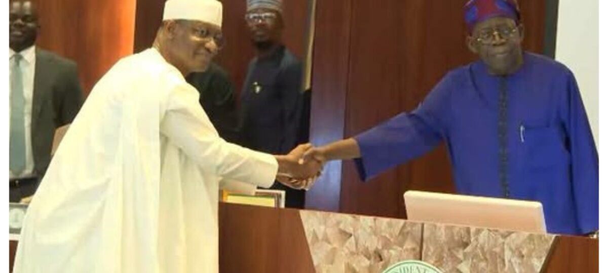 Tinubu swears in new commissioners for RMAFC, NPC