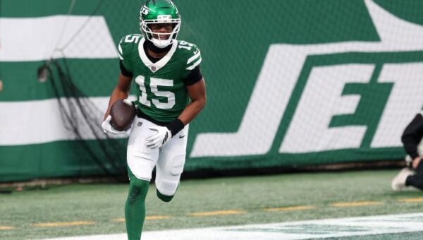 Jets’ Adonai Mitchell brings rare good news to NYJ passing game