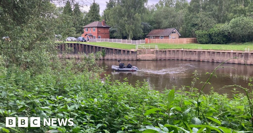 Boy missing in river named as search continues