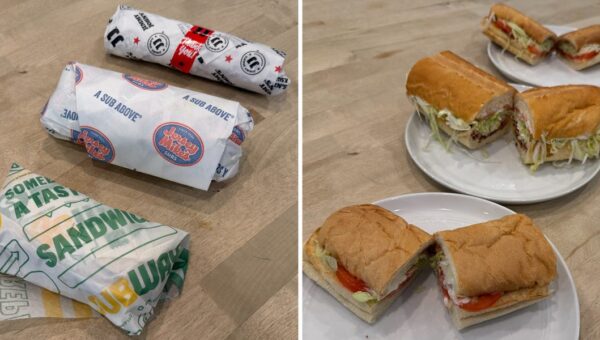 I tried BLT sandwiches from Jimmy John's, Jersey Mike's, and Subway. One stood out from the rest.