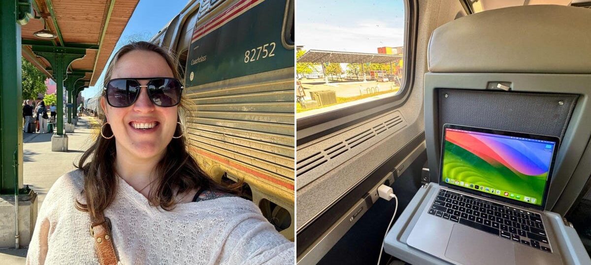 I rode for 6 hours on Amtrak's coach and business class. Here's how they compared.