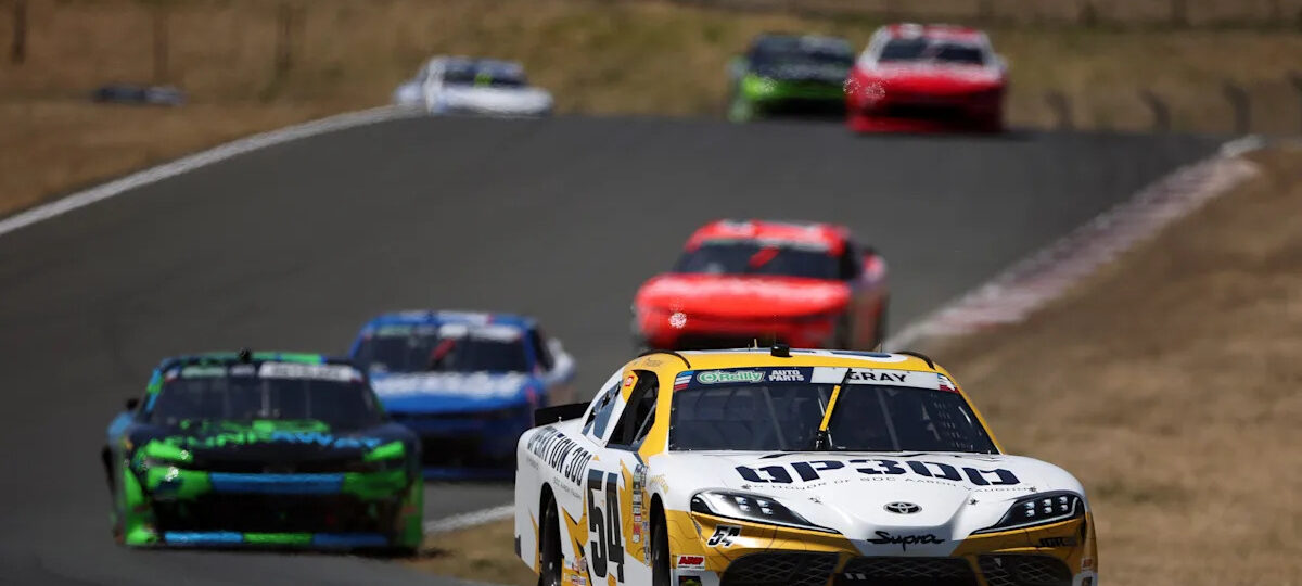 Taylor Gray loses points after running out of gas in Sonoma at 2026