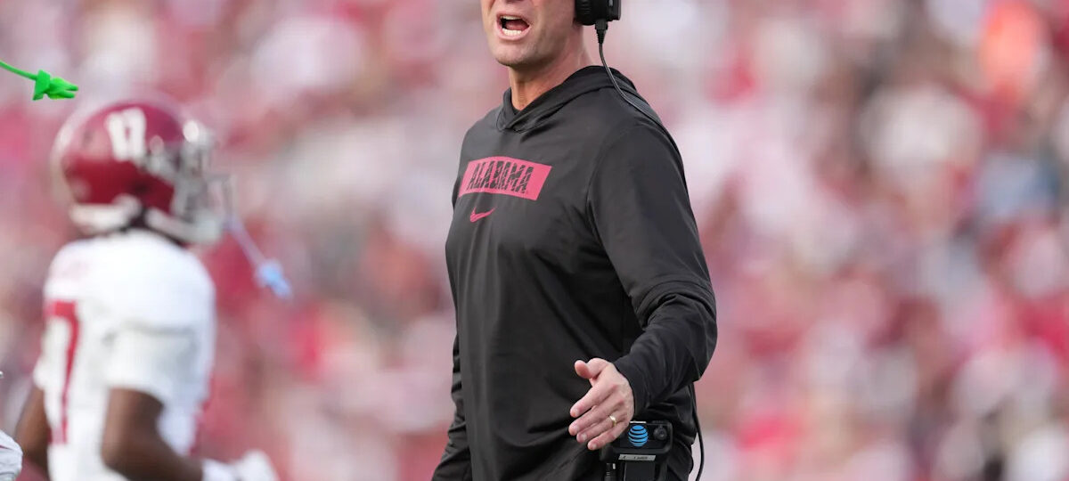 Alabama football officially receives TV windows for SEC play