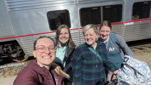 My friends and I take a 14-hour Amtrak trip together every year. It's the cheapest way to spend time together.