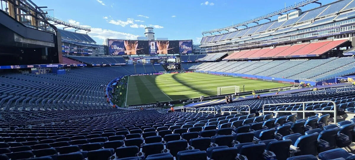 Gillette Stadium's 2026 World Cup transition involved a lot of tape. Here's why
