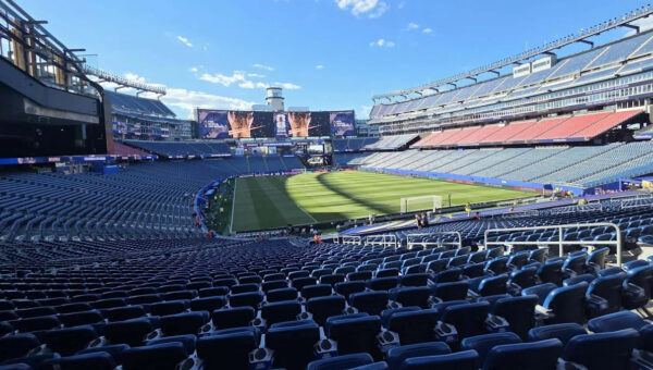 Gillette Stadium's 2026 World Cup transition involved a lot of tape. Here's why