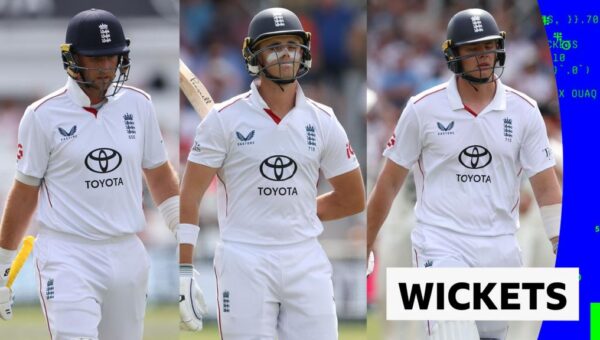 ‘Trent Bridge falls silent!’ – England lose three early wickets