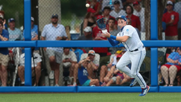 Kansas baseball, OU super regional game Sunday delayed due to weather