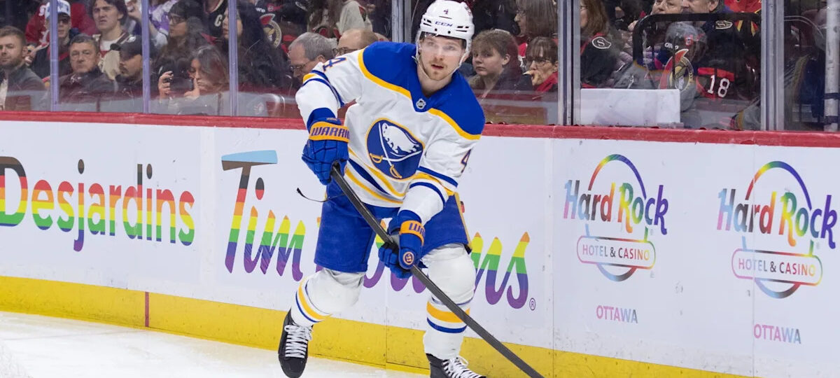 Buffalo Sabres land No. 4 pick in the draft after trading Bowen Byram to the Chicago Blackhawks