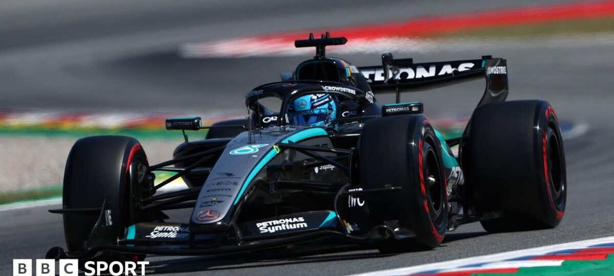 Russell beats Hamilton to Barcelona pole