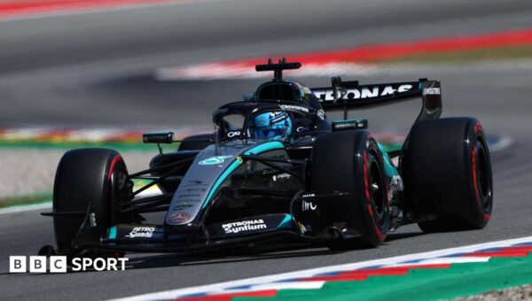 Russell beats Hamilton to Barcelona pole