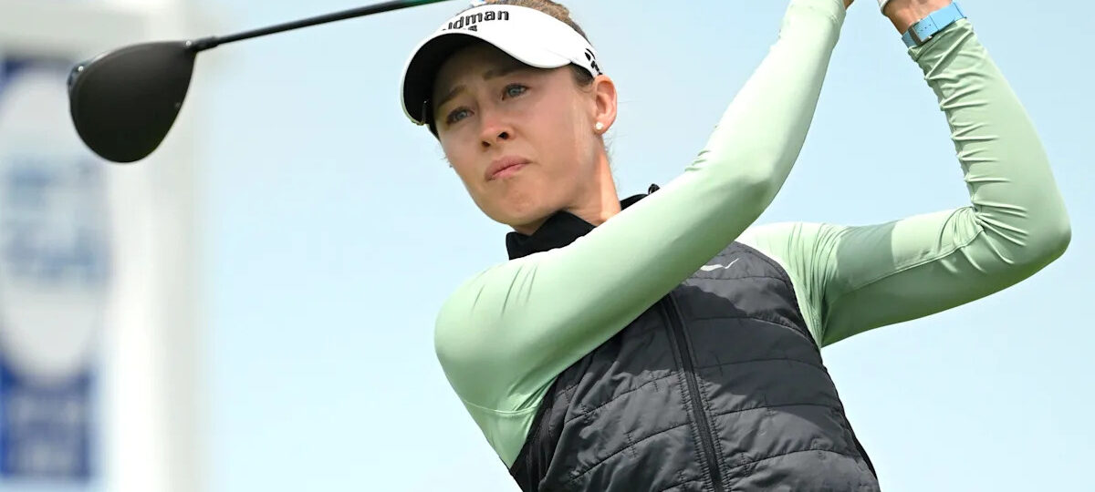 Nelly Korda falls short of third straight major at Women’s PGA Championship
