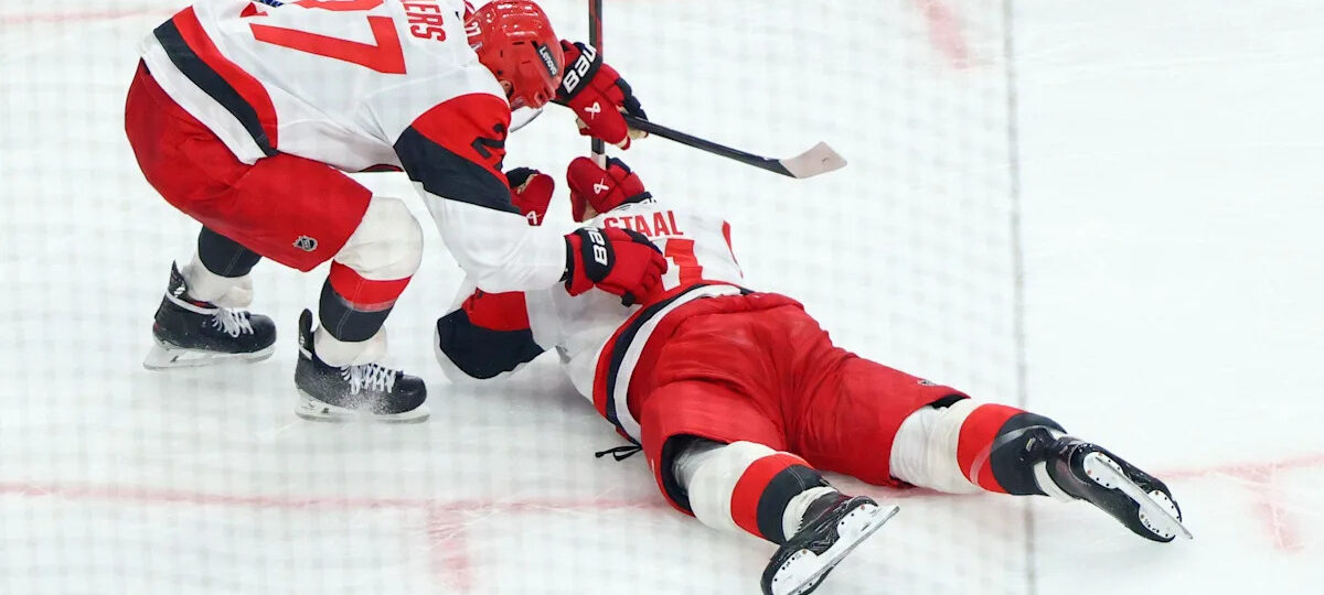 Jordan Staal Powers Carolina to a 5-3 win, ties the Stanley Cup Final at 2 against Vegas
