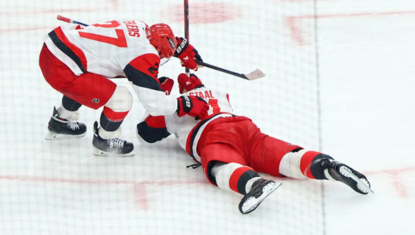 Jordan Staal Powers Carolina to a 5-3 win, ties the Stanley Cup Final at 2 against Vegas