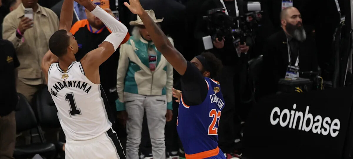 Victor Wembanyama stats vs Knicks in NBA Finals Game 3