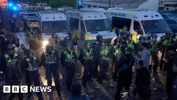 Three admit violent disorder after Nowak protest