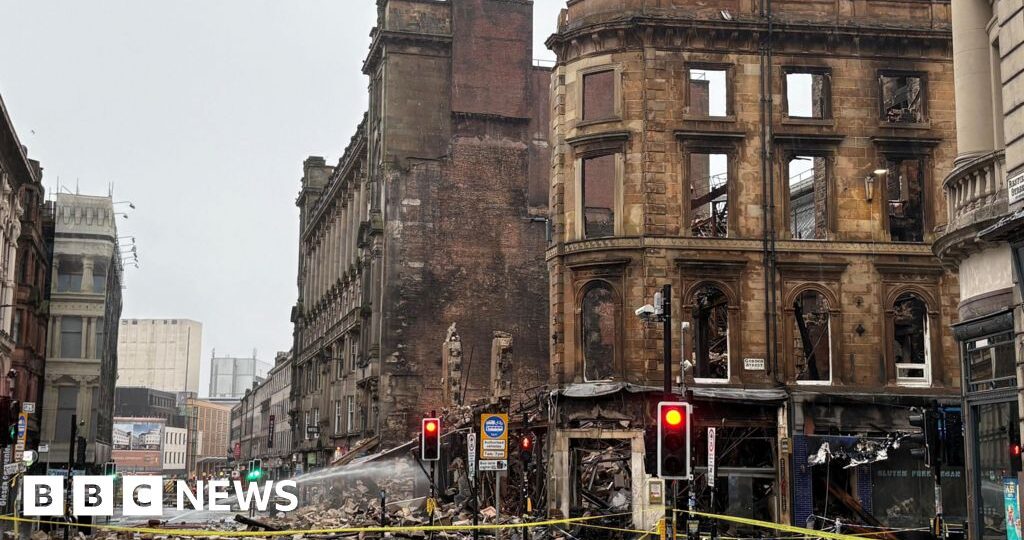 Construction on fire site by Glasgow Central Station might not start for several years
