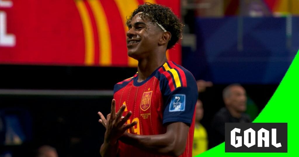 'He's arrived' - Yamal scores the opener for Spain
