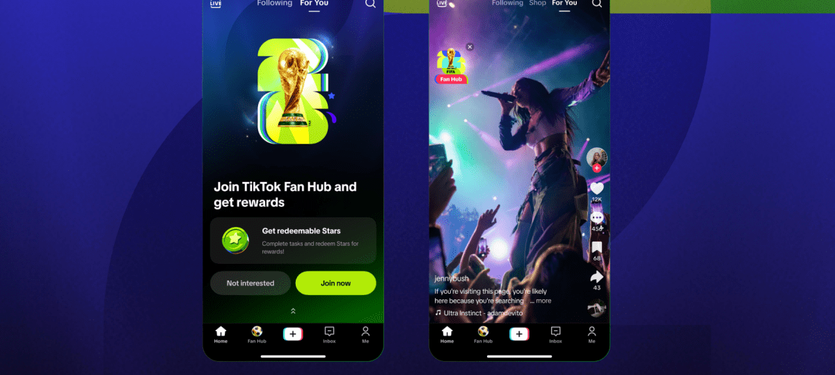 TikTok launches TikTok Pro Events, an app for cultural moments like the FIFA World Cup