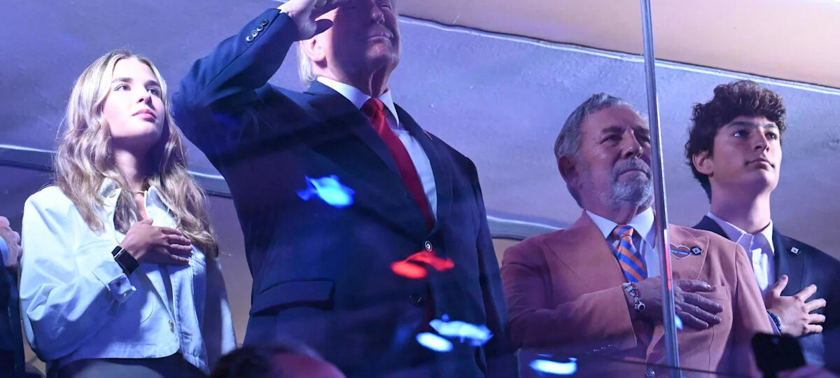 Donald Trump booed heavily during NBA Finals national anthem at MSG