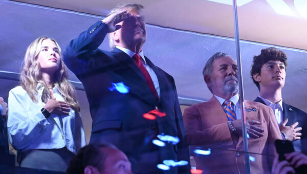Donald Trump booed heavily during NBA Finals national anthem at MSG