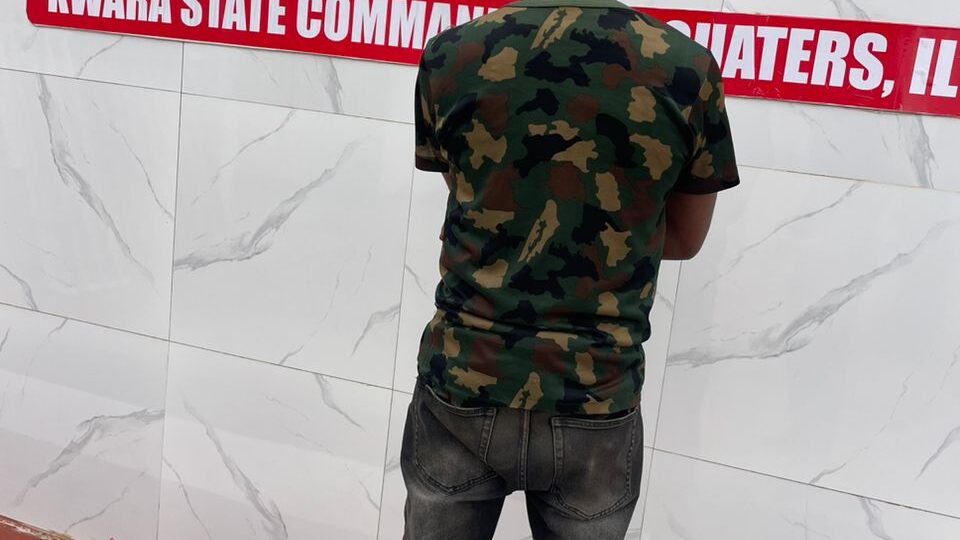 Kwara: NSCDC arrests fake soldier for alleged impersonation, fraud