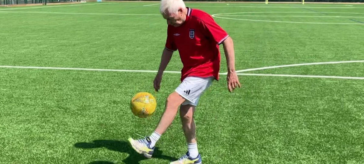 England over-75s in training ahead of 1966 rematch