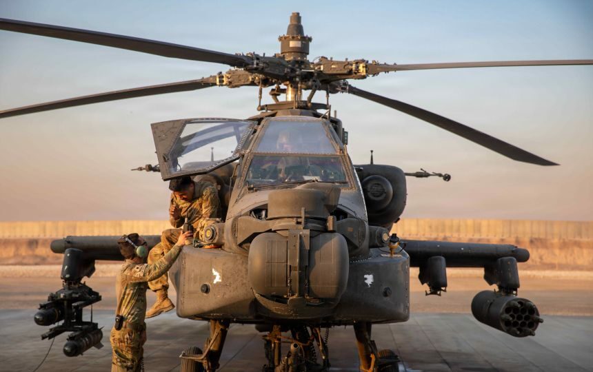 US Army helicopter goes down near Strait of Hormuz