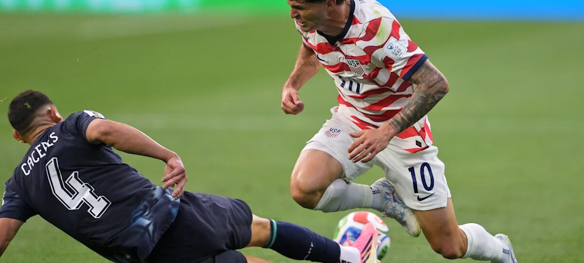 US forward Christian Pulisic practices on his own in calf injury rehab, team says he is ‘day to day’