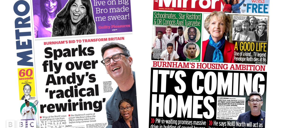 Andy’s ‘radical rewiring’ and ‘it’s coming homes’