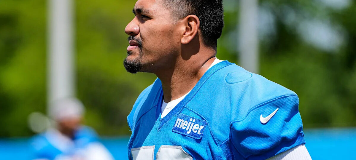 Detroit Lions losing no sleep over Penei Sewell's move to left tackle