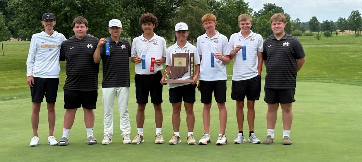 Monroe Central wins first boys golf sectional title in five years