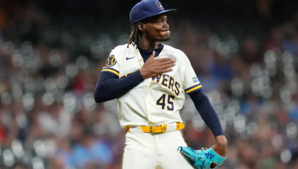 Brewers reliever Abner Uribe drops his appeal and will serve suspension
