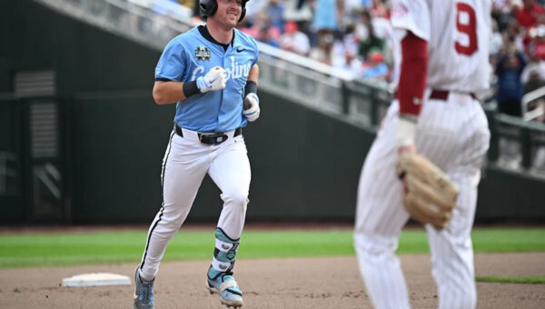 Cooper Nicholson reflects on UNC’s Game 2 win vs. Oklahoma