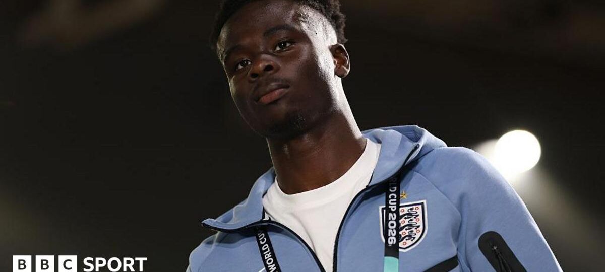 Saka trains alone as England prepare for Ghana game