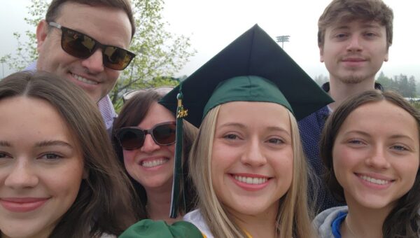 My youngest kid is graduating from high school, marking the end of this phase of motherhood for me. It’s bittersweet.