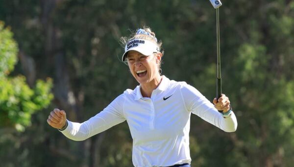 Nelly Korda’s chances of completing the calendar Grand Slam assessed after her US Women’s Open win
