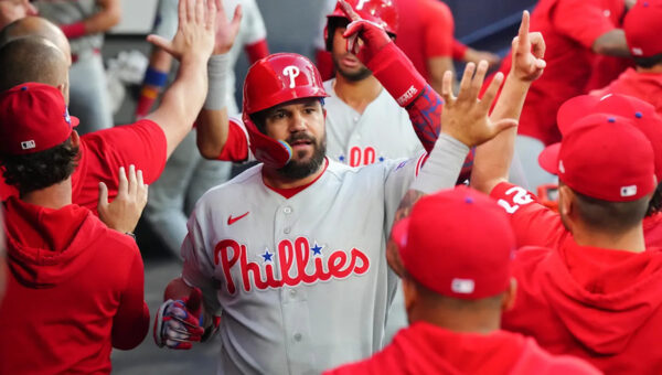 Schwarber hits 24th home run, Bohm and Harper also go deep as Phillies beat Blue Jays 7-4