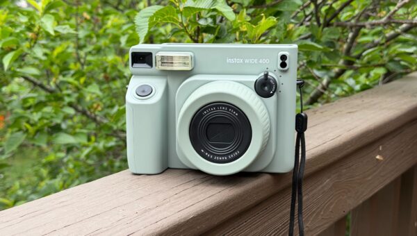 The Instax Wide 400 builds on instant photography’s simplicity and stretches it, literally