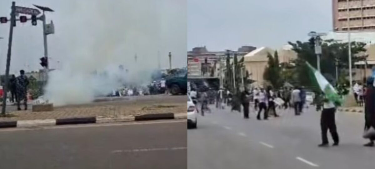 June 12: Police fire tear gas at protesters, journalists in Abuja