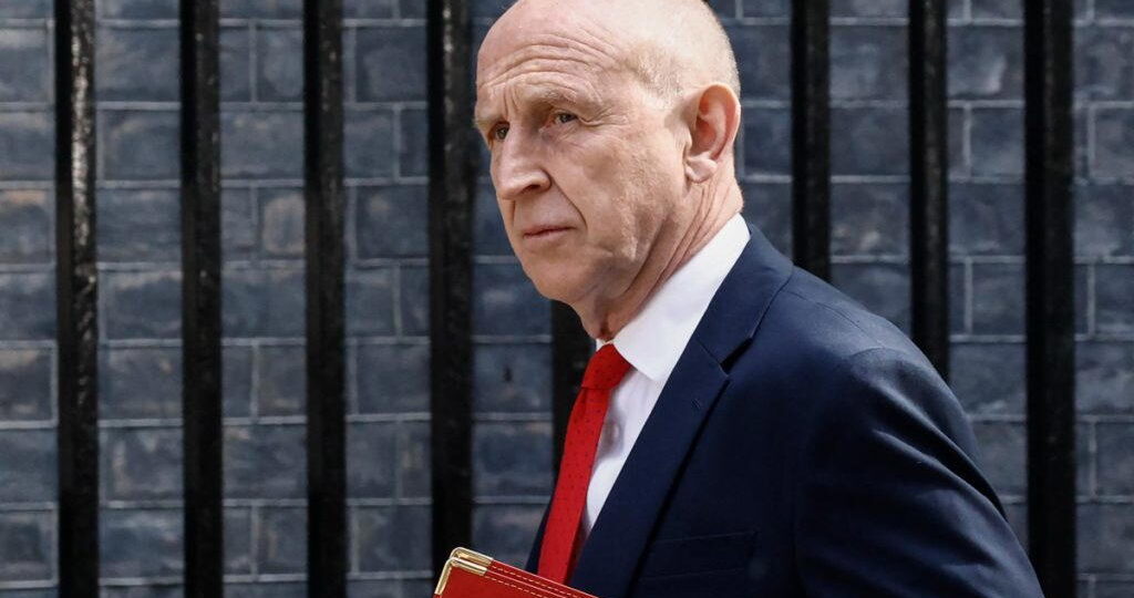 UK defence minister resigns with stinging rebuke of PM Starmer