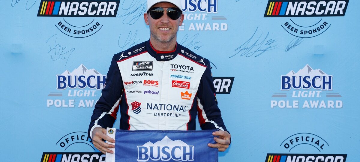 NASCAR Cup Michigan starting lineup: Denny Hamlin snags pole from Carson Hocevar