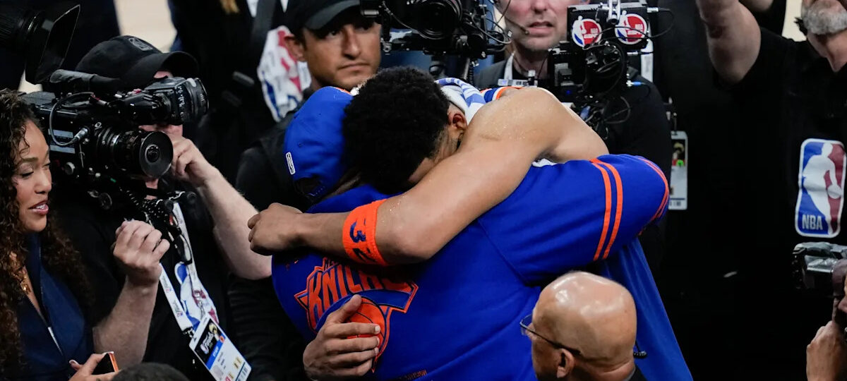 Knicks, up 2-0 in NBA Finals, say the job is far from over. And the Spurs aren't conceding anything