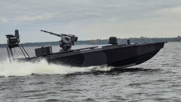 A Ukrainian naval drone blew up in a NATO port after Russian electronic warfare pushed it off course