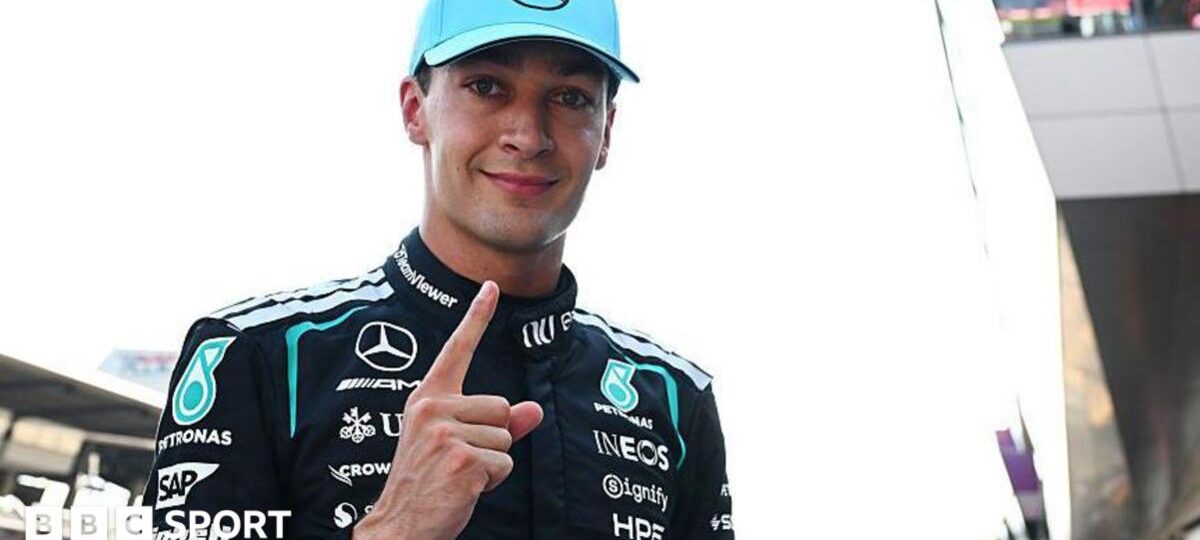 Russell claims controversial pole after Verstappen crash