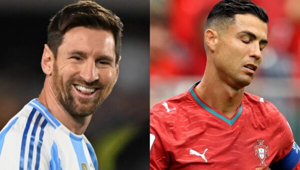 Ronaldo one of greatest players of all-time, yet he’s not in first place – Messi