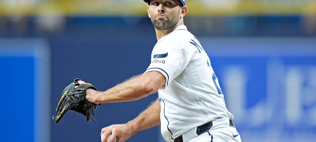 Nick Martinez goes 7 innings, Ben Williamson and Nick Fortes hit RBI doubles, Rays beat Red Sox 4-3